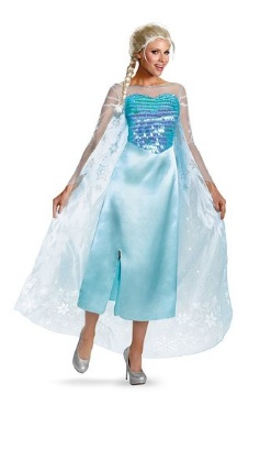 Disguise Women’s Disney Frozen Elsa Deluxe Costume