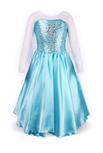 ReliBeauty Girls’ Princess Elsa Fancy Dress Costume